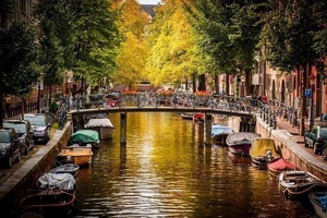 Каналы и мосты Амстердама