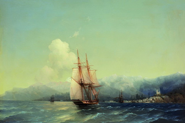 Море и корабли на картинах Ивана Айвазовского