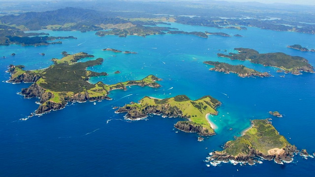 Интересные места Новой Зеландии - Залив островов