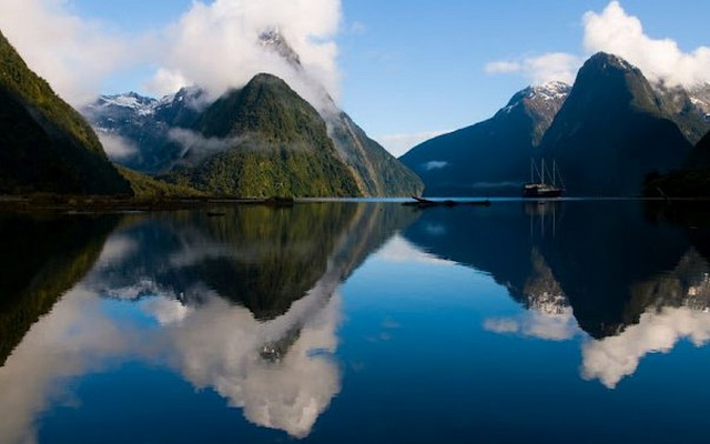 Самые красивые фьорды мира - Милфорд Саунд в Новой Зеландии