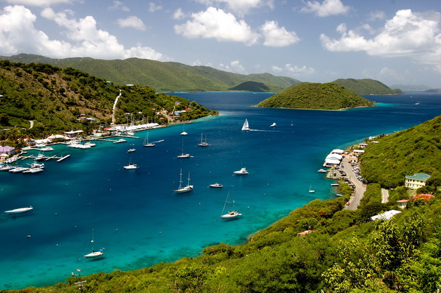 Лучшие места для яхтинга под парусами - Британские Виргинские острова, Карибы