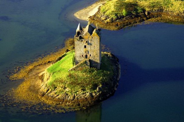Известные замки Шотландии - Замок Сталкер
