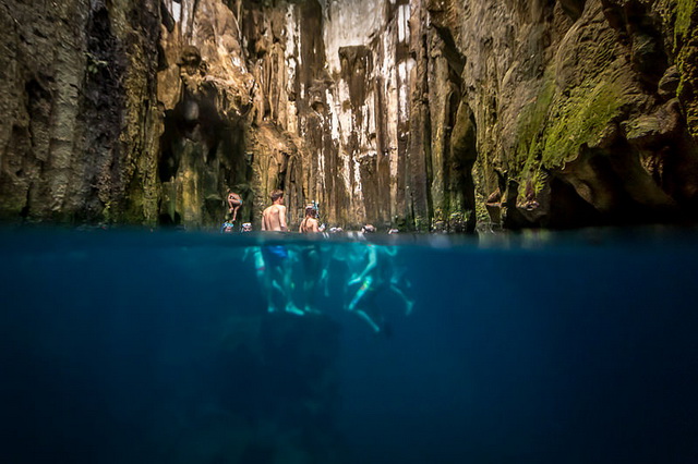 На яхте по Фиджи - Подводные пещеры острова Савва-я-Лау