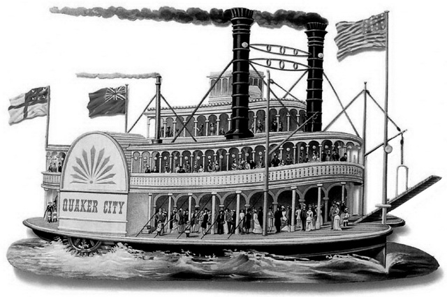 Путешествие Марка Твена на пароходе «Квакер Сити»