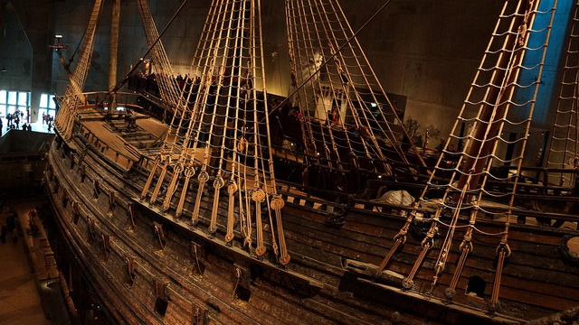 Корабль-музей Васа в Стокгольме