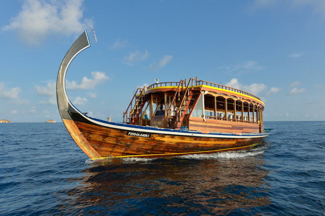 Мальдивская лодка дхони