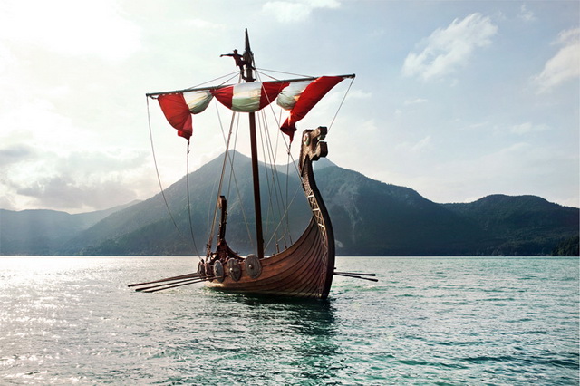 Конструкция традиционного драккара викингов