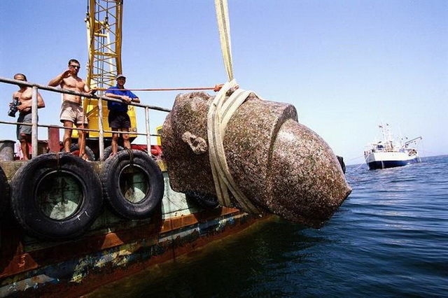 Подводный город Гераклеон - история находки дайверами
