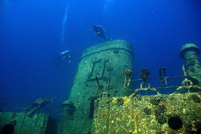 Дайвинг к затонувшим кораблям - «Зенобия», Кипр
