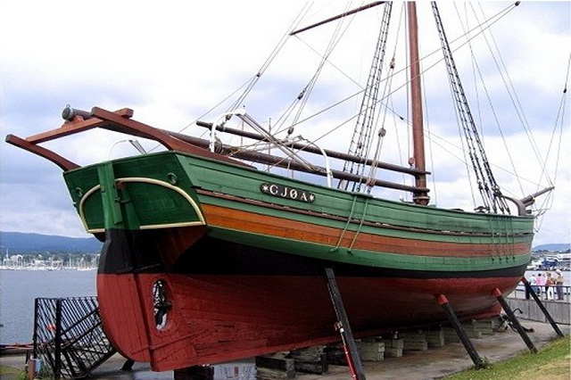 Исторические яхты - Яхта Амундсена «Йоа»