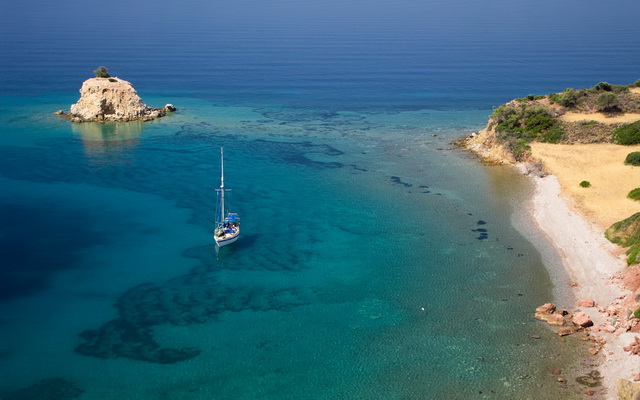 Популярные направления для яхтинга в Греции