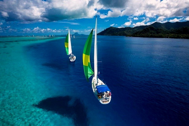Яхтинг на майские - лучшие направления - Французская Полинезия